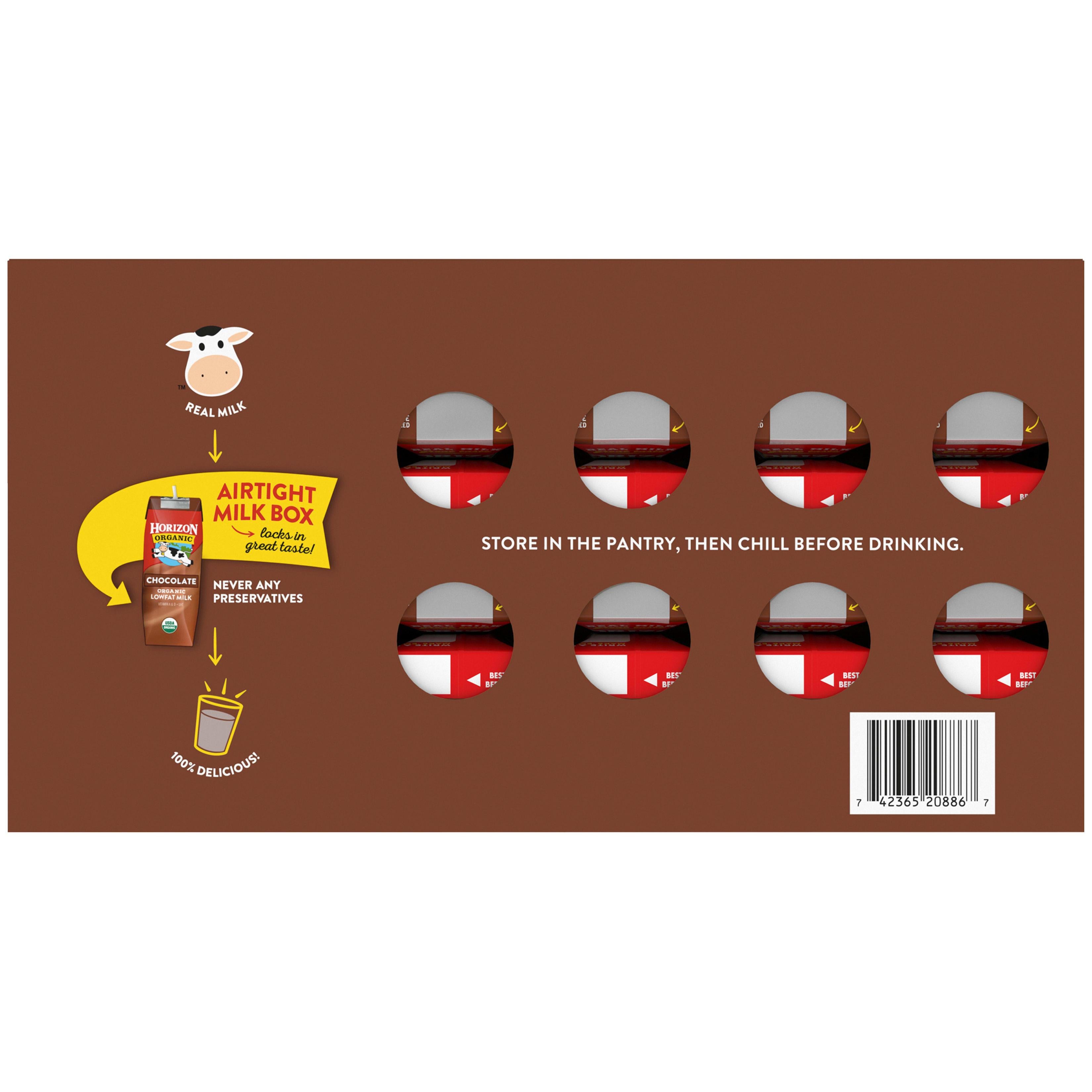 * Organic Aseptic Chocolate Milk