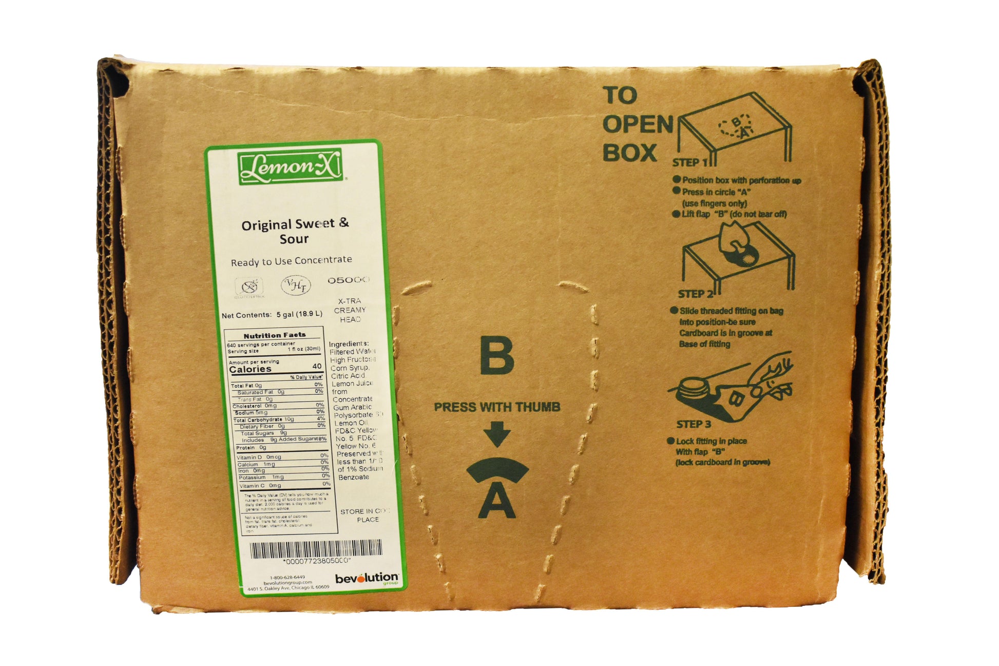 Sour Bag in Box Cocktail Mix
