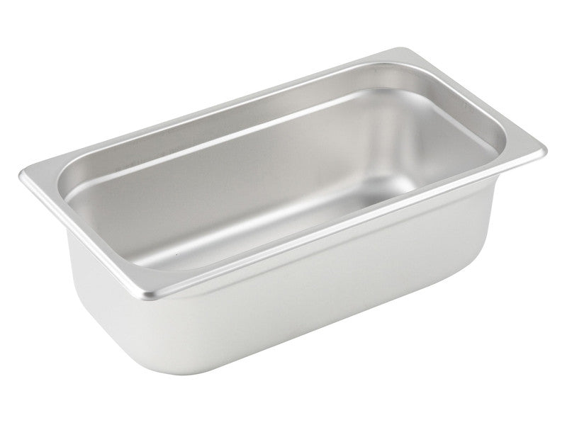 1/3 Size Steam Table Pan 4 Inch Deep