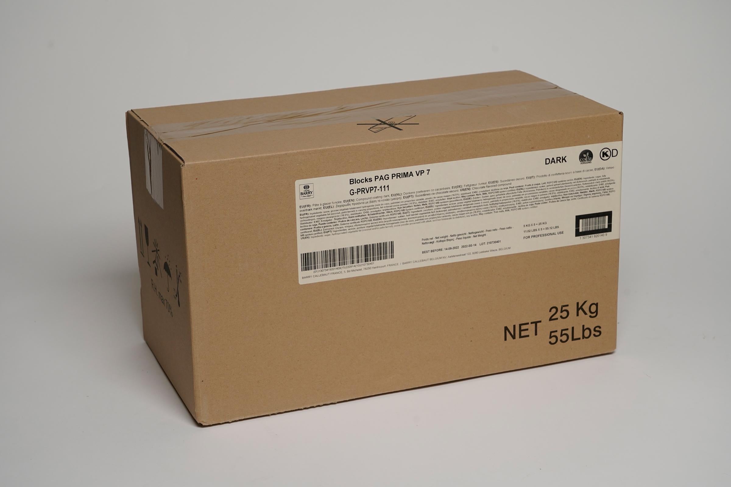 Chocolate Flavored Block Compound