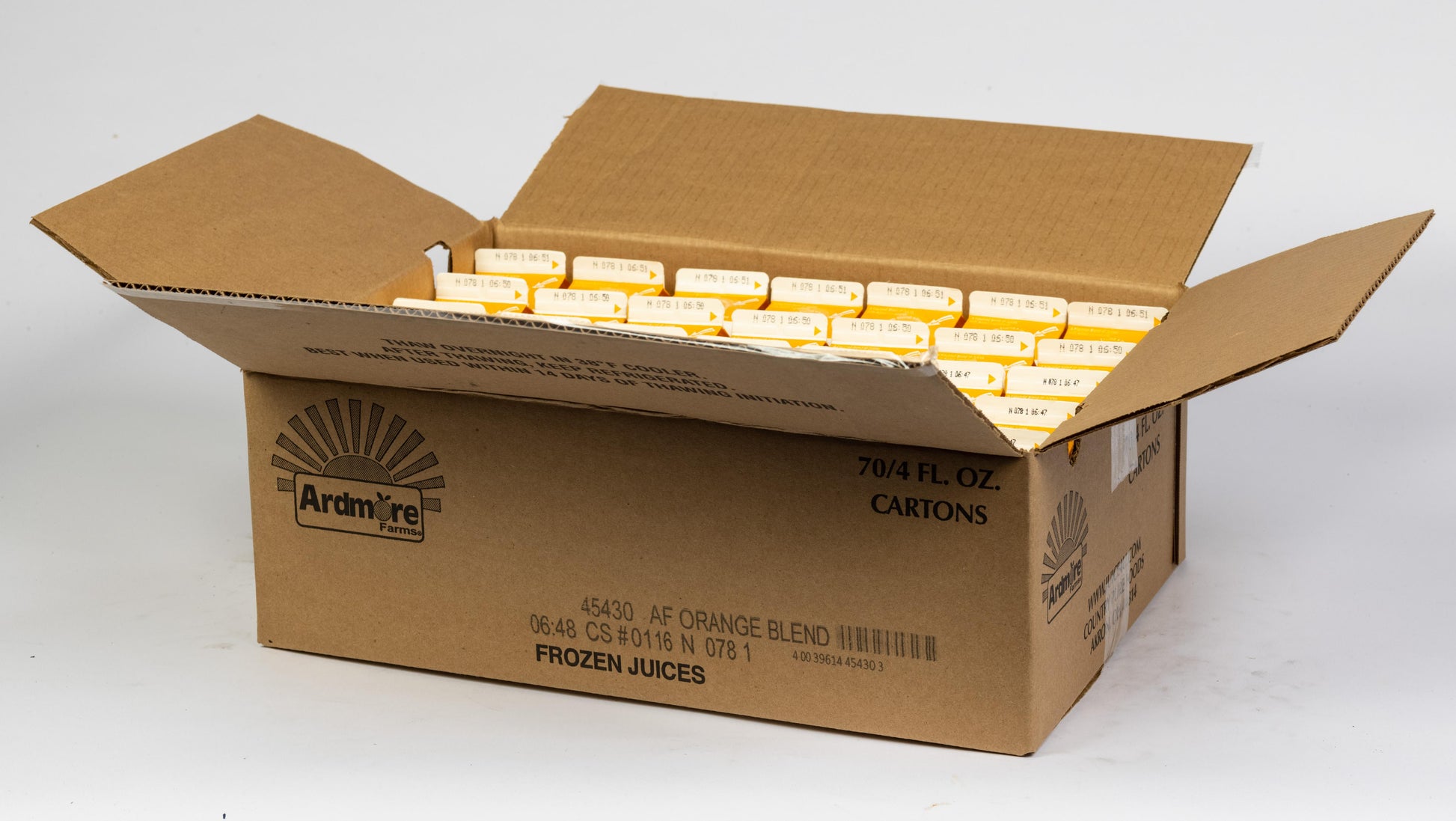 Frozen Orange Citrus Blend Juice Carton