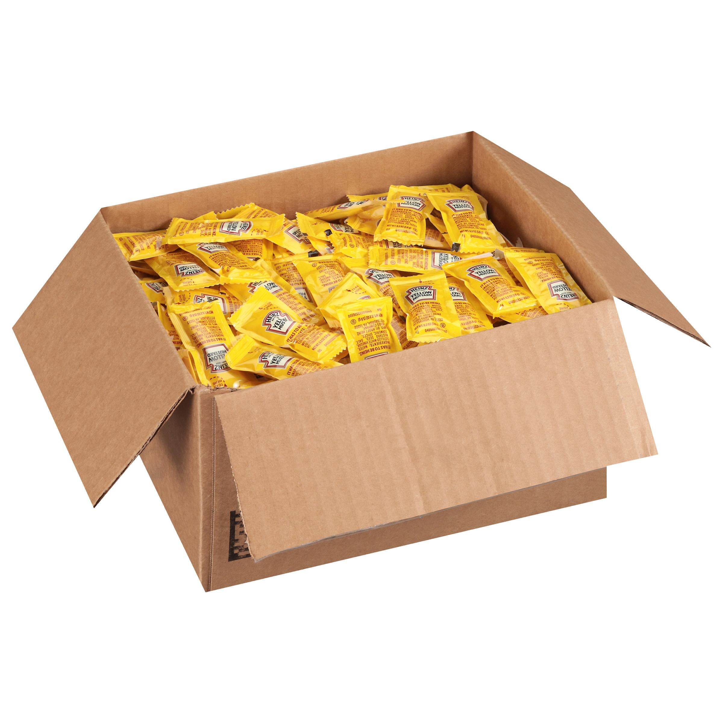 * Yellow Mustard Packets