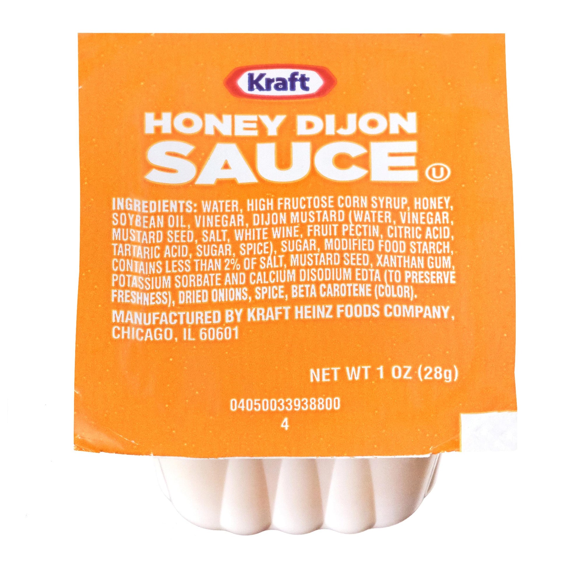 * Honey Mustard Dijon Sauce Cups