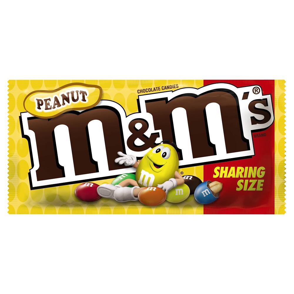 * M&M Peanut Sharing Size