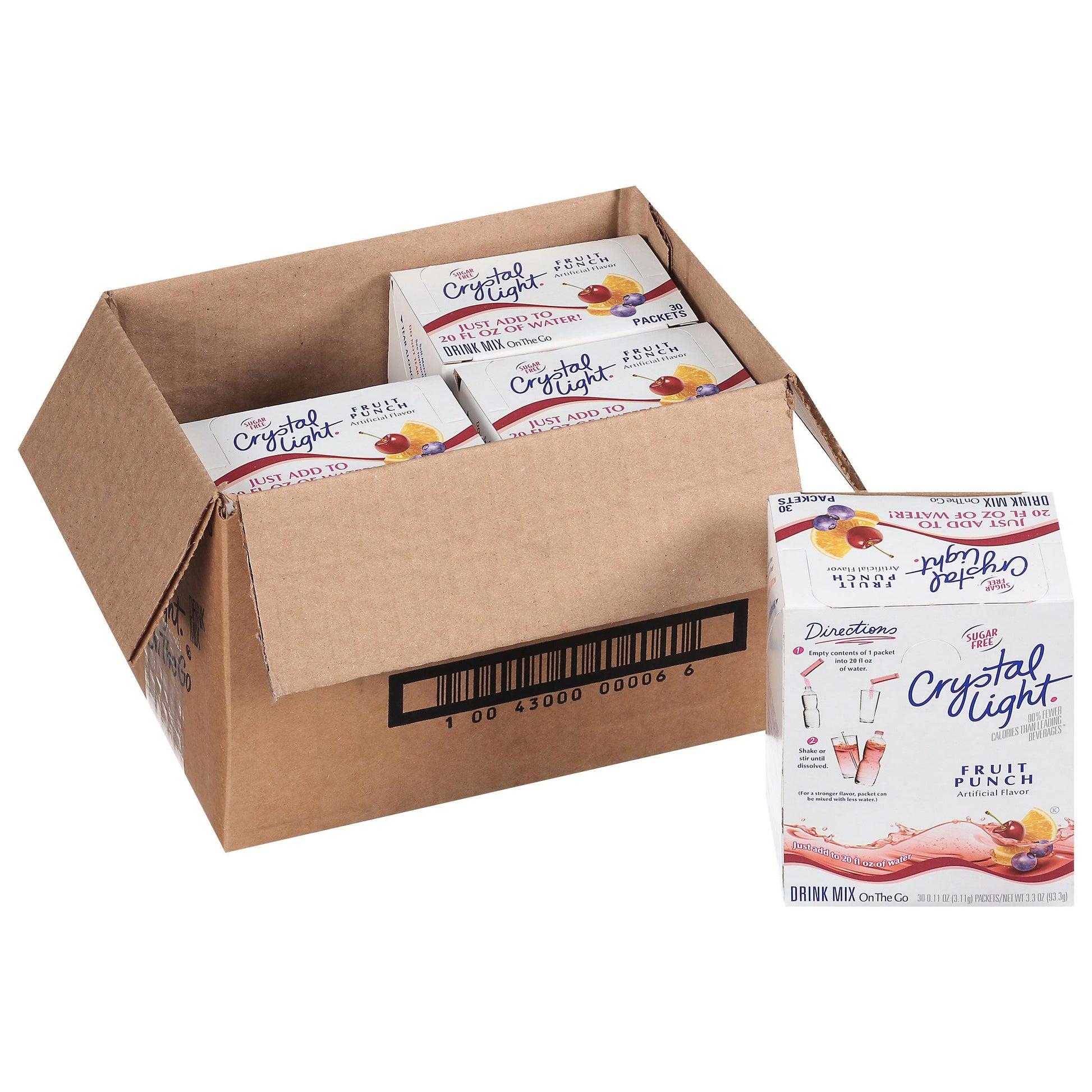 Fruit Punch On The Go Sugar Free Drink Mix