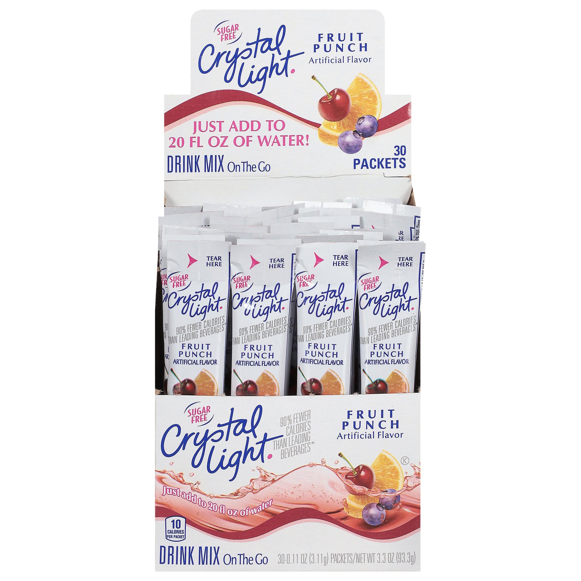 Fruit Punch On The Go Sugar Free Drink Mix