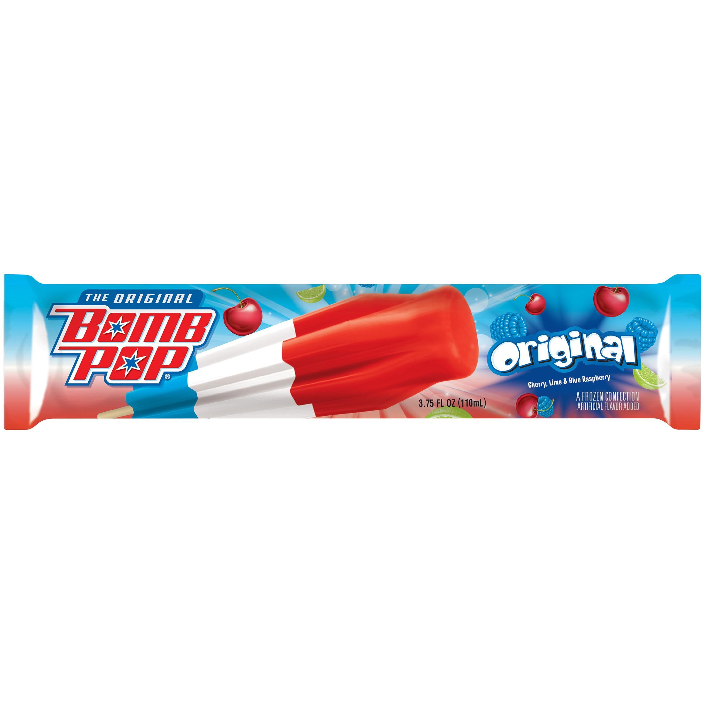 Red White And Blue Rocket Ice Pops