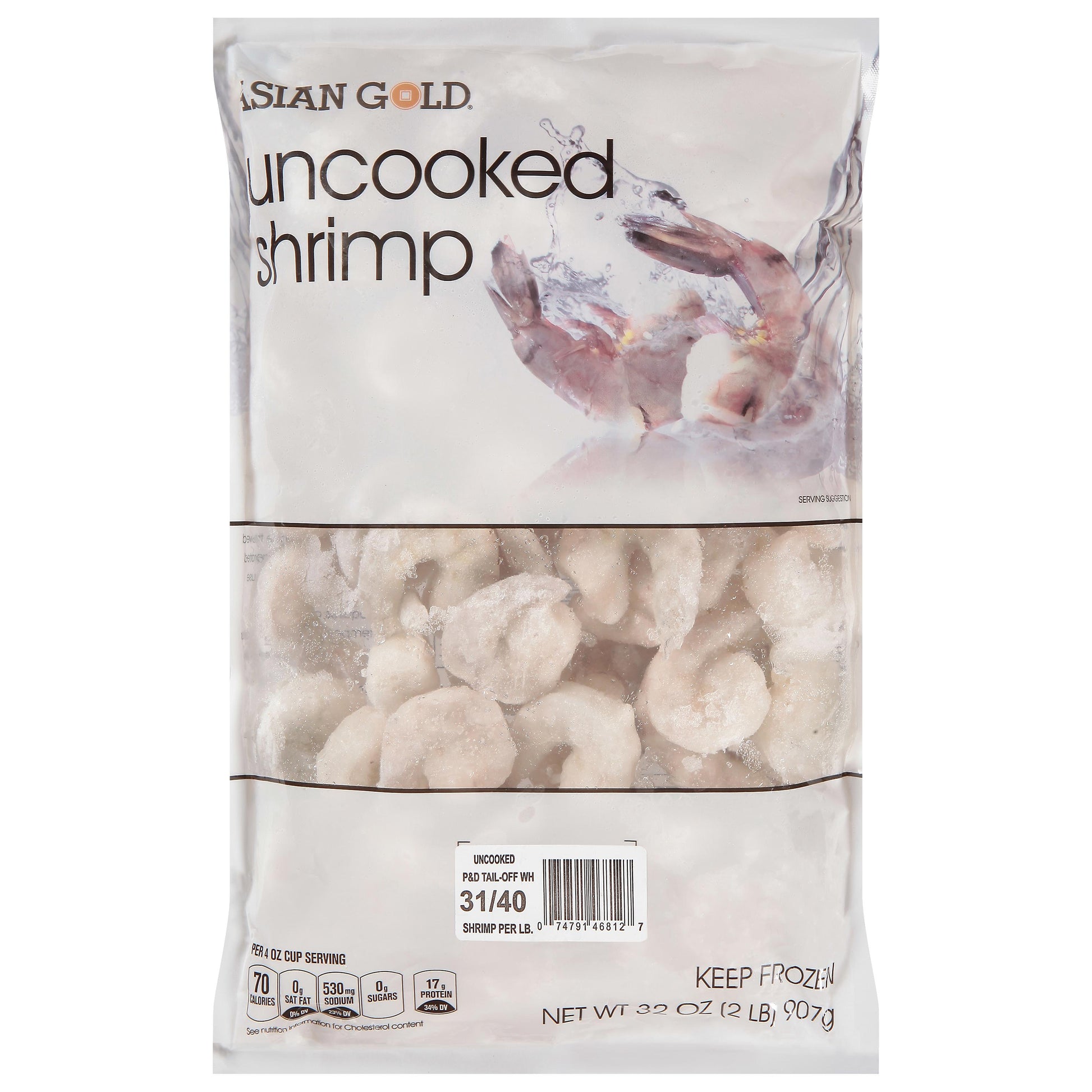 31-40 White Shrimp P&D T-Off