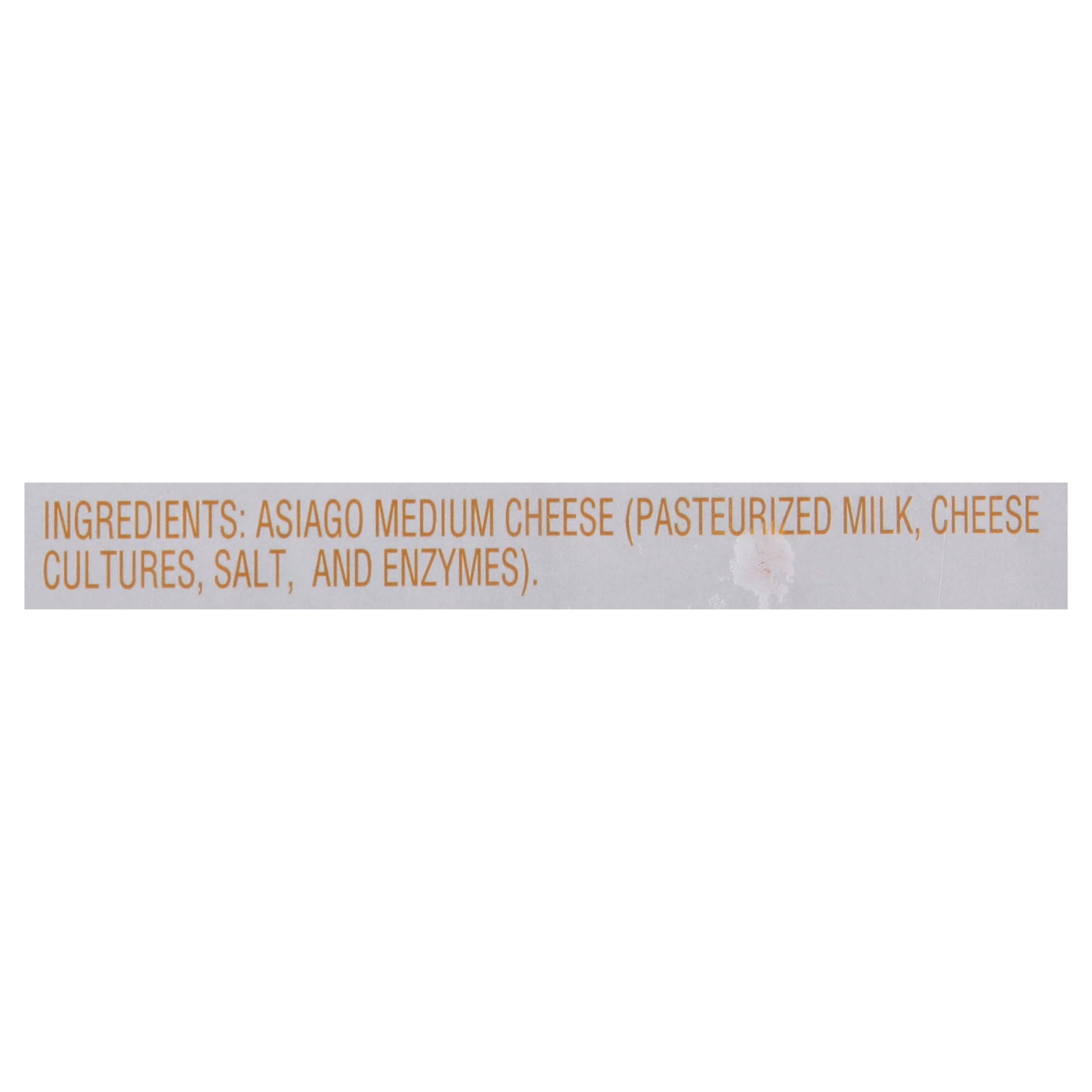 Asiago Mellow Brown Wax Cheese