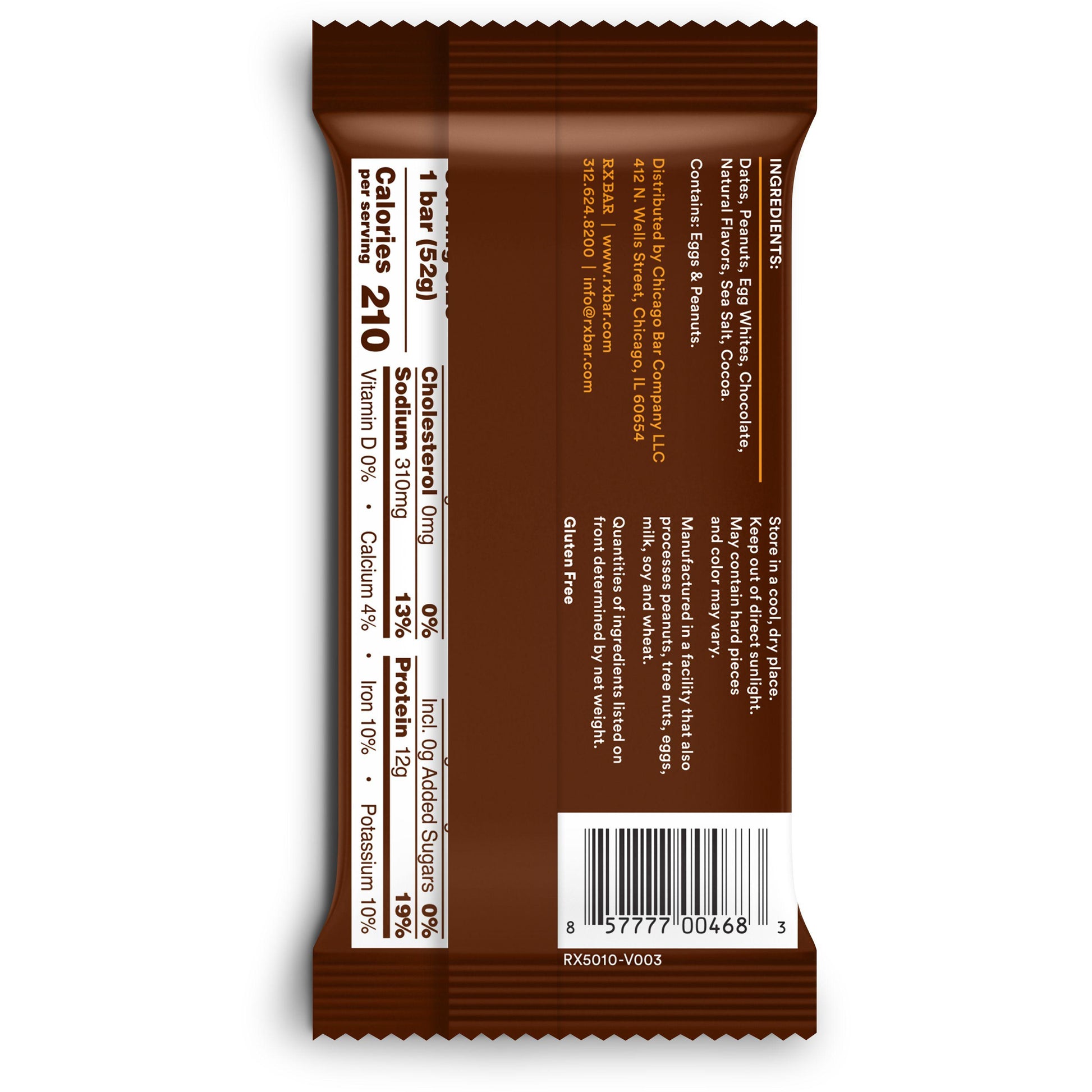 * Peanut Butter Chocolate Protein Bar 1.83oz