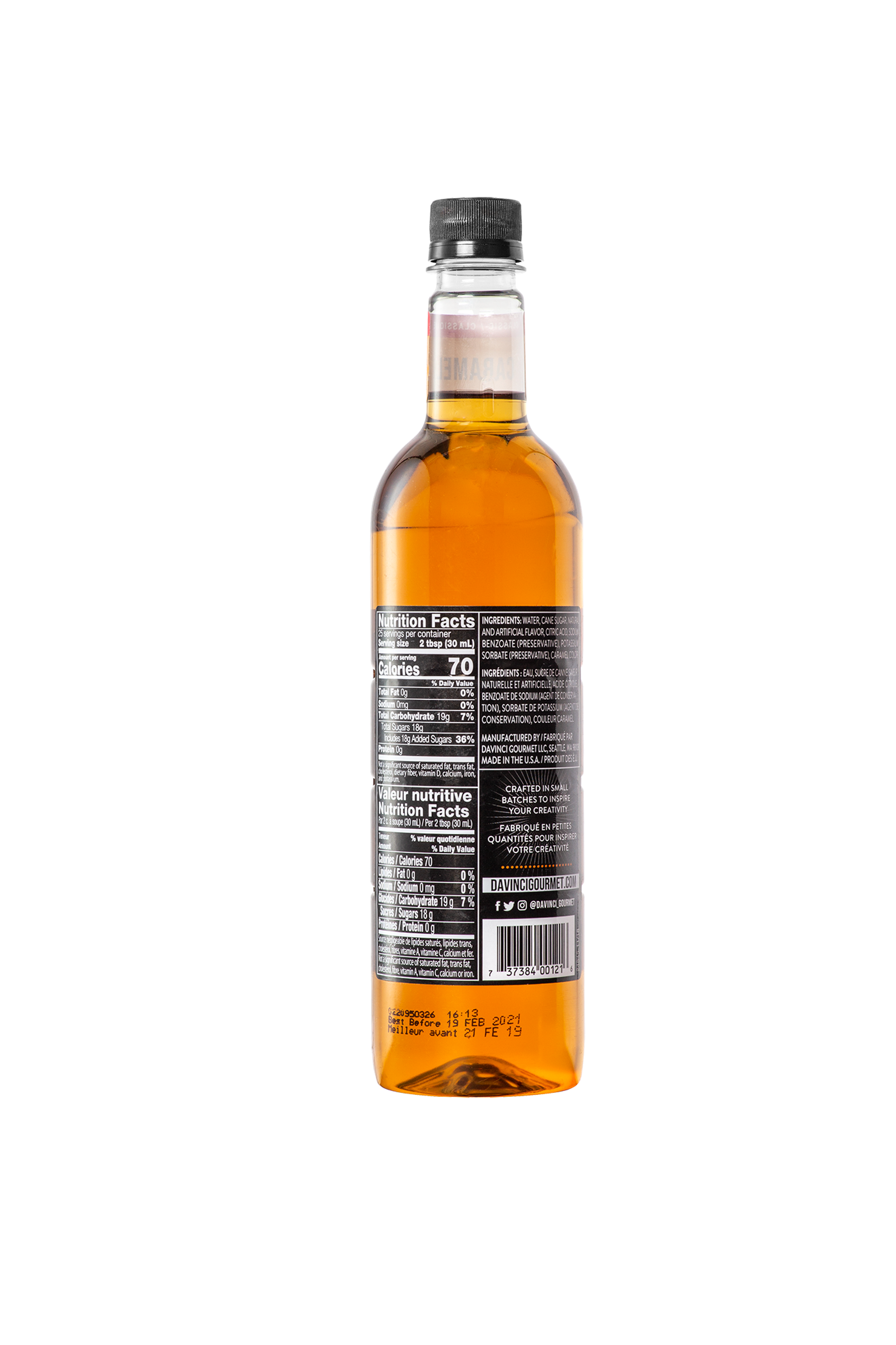 Caramel Gourmet Syrup