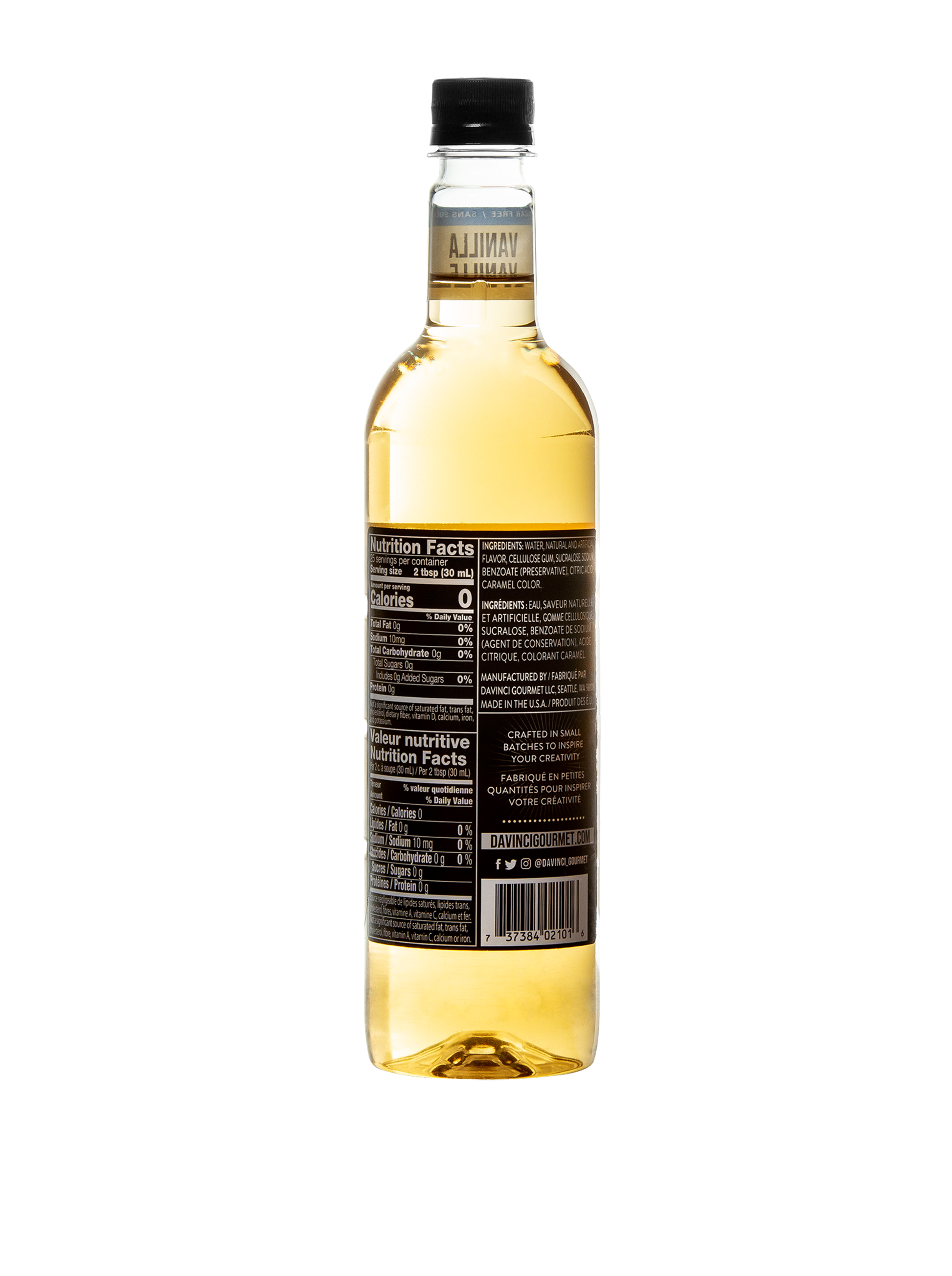 Vanilla Gourmet Sugar Free Syrup