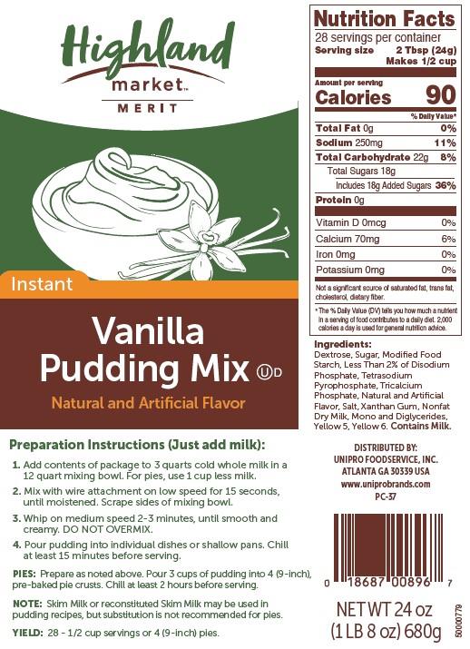 Instant Vanilla Pudding Mix
