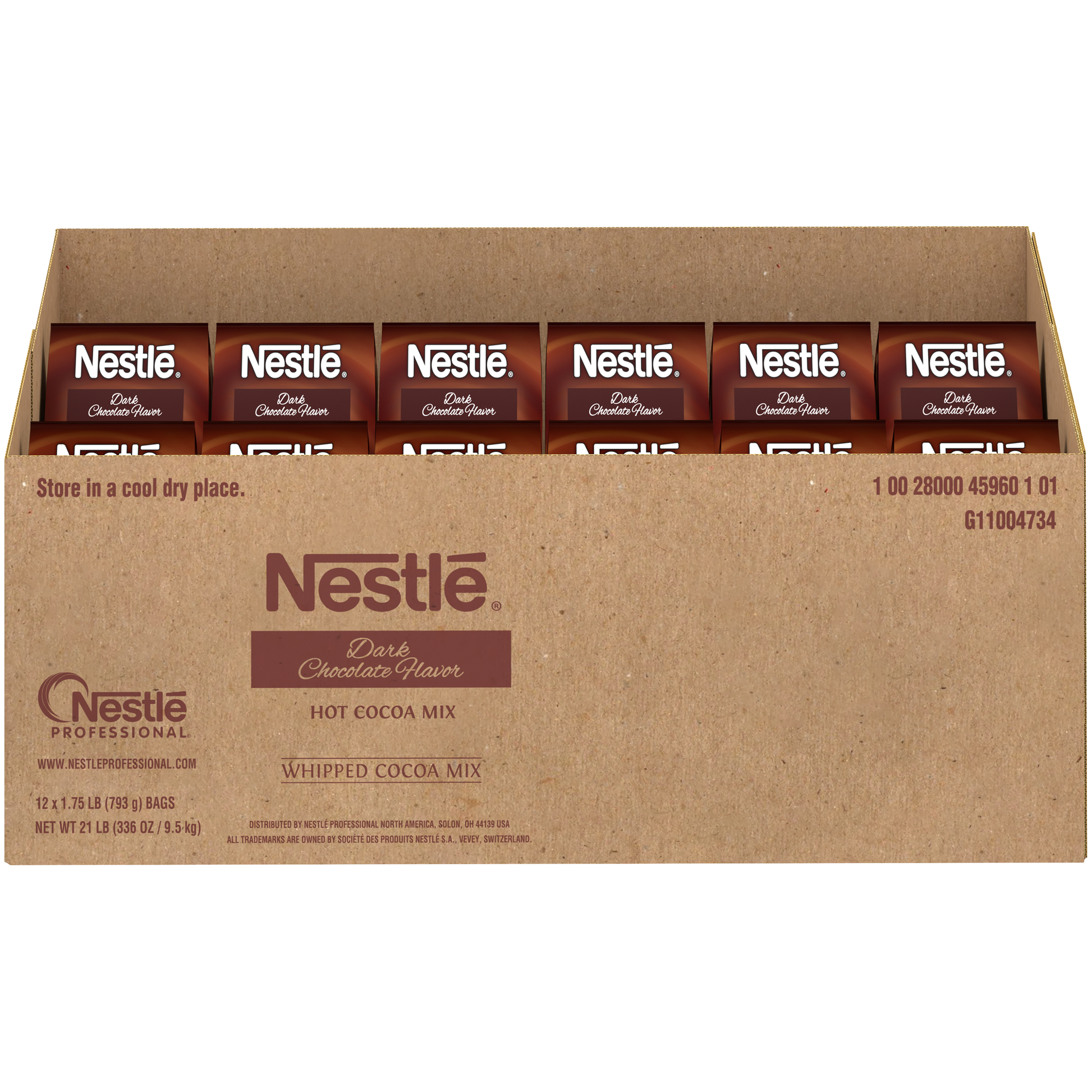 * Dark Hot Chocolate Mix for Machine