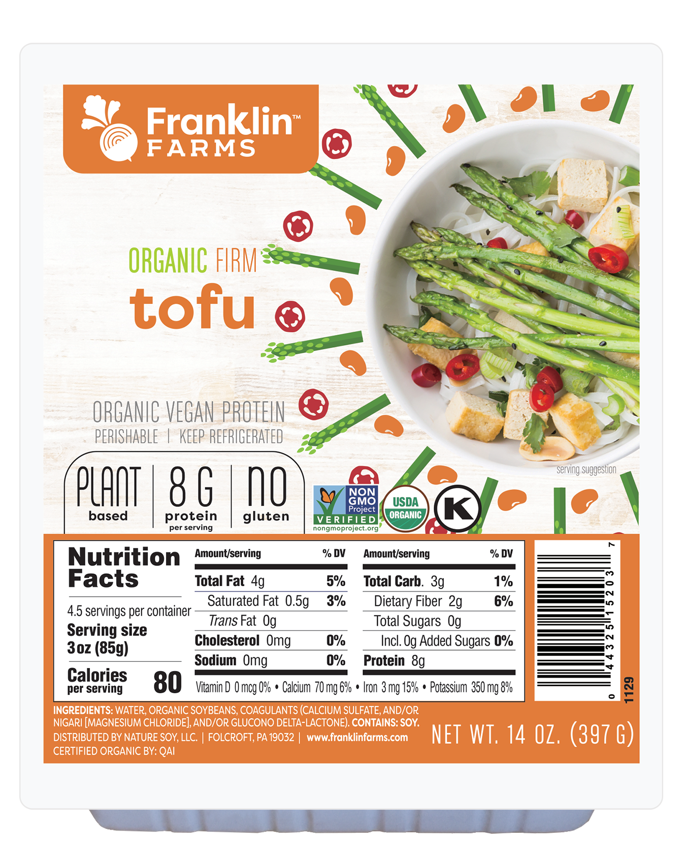 Firm Soybean Tofu
