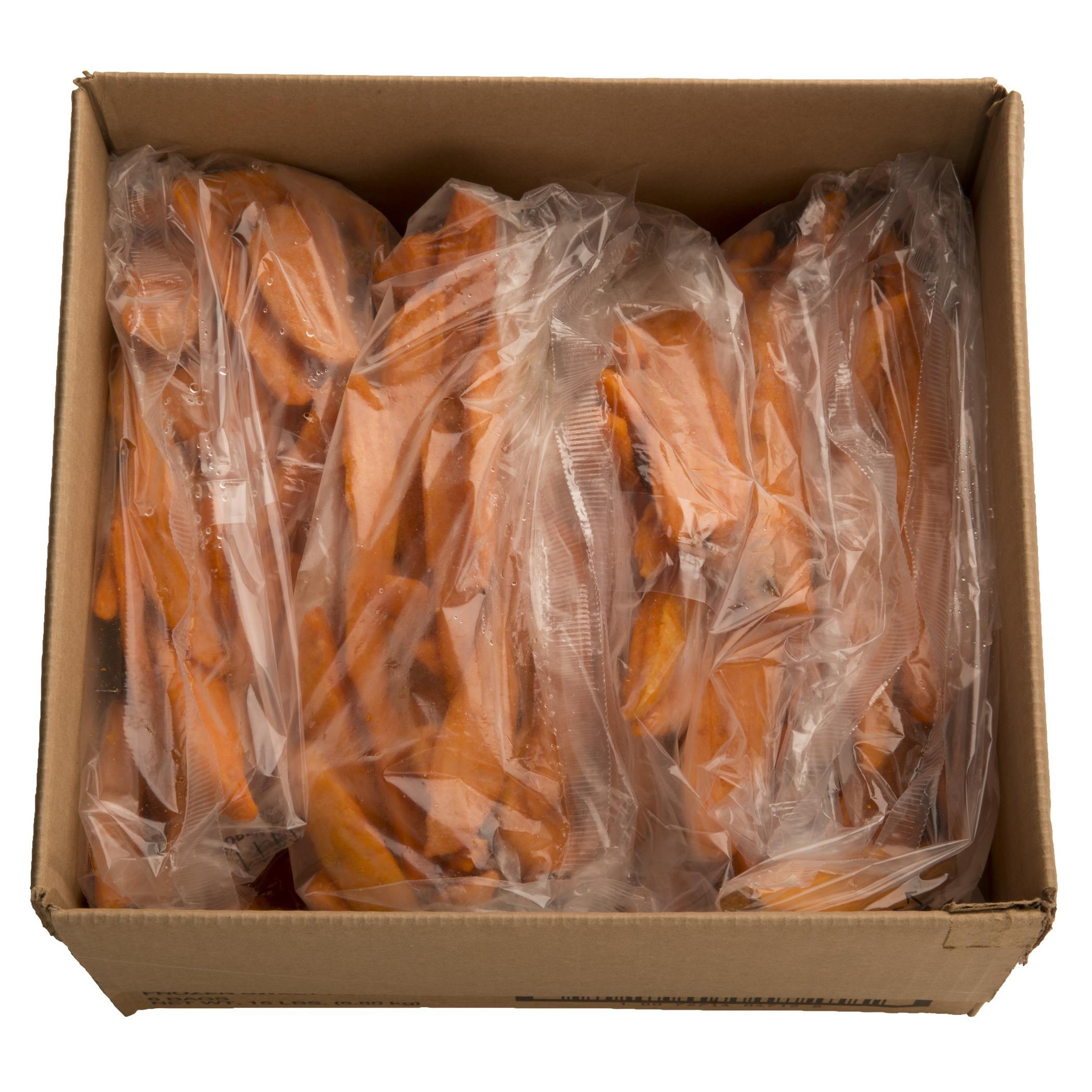10-Cut Coated Sweet Potato Fry Wedges