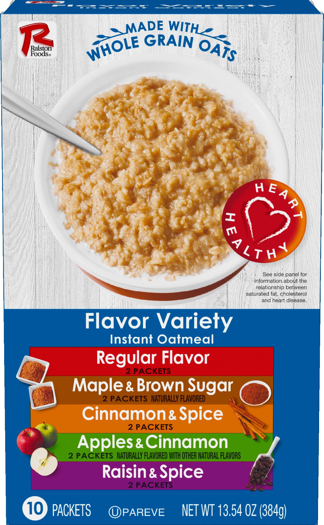 Assorted Instant Oatmeal Packets
