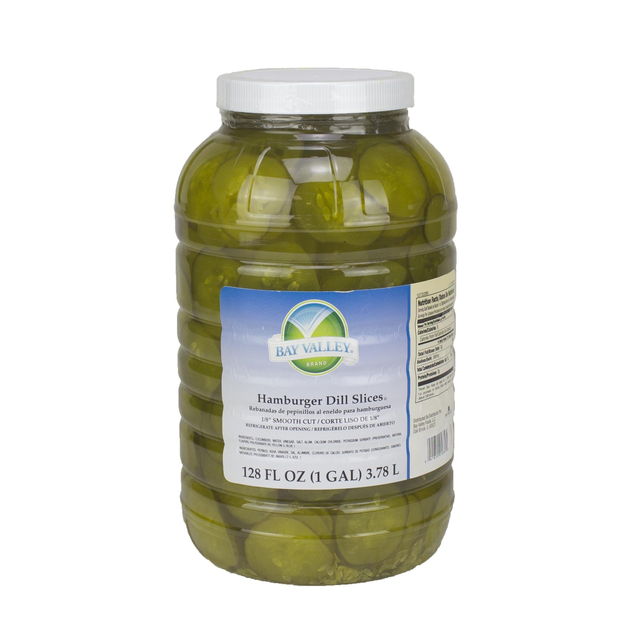 * Smooth Sliced Dill Pickle Chip