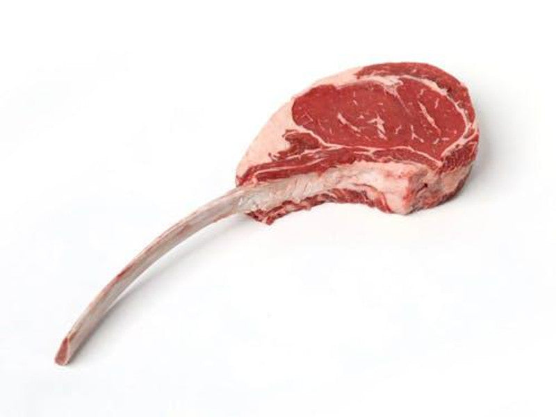 Bone In Beef Tomahawk Ribeye Choice Grade