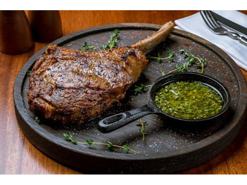 Bone In Beef Tomahawk Ribeye Choice Grade