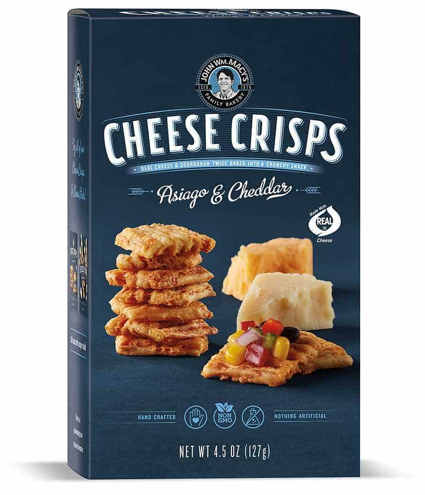 Asiago & Cheddar Cheese Crisps