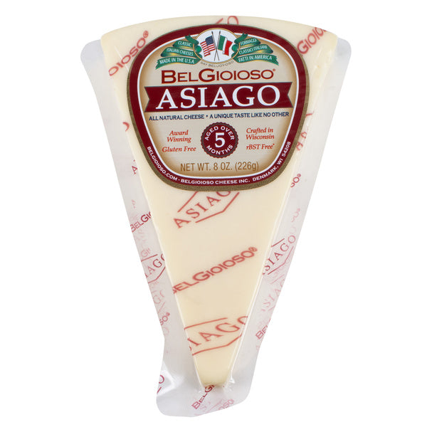 8oz Asiago Cheese Wedge