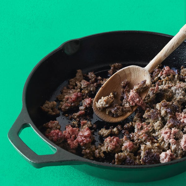 * Plant Based Burger Brick