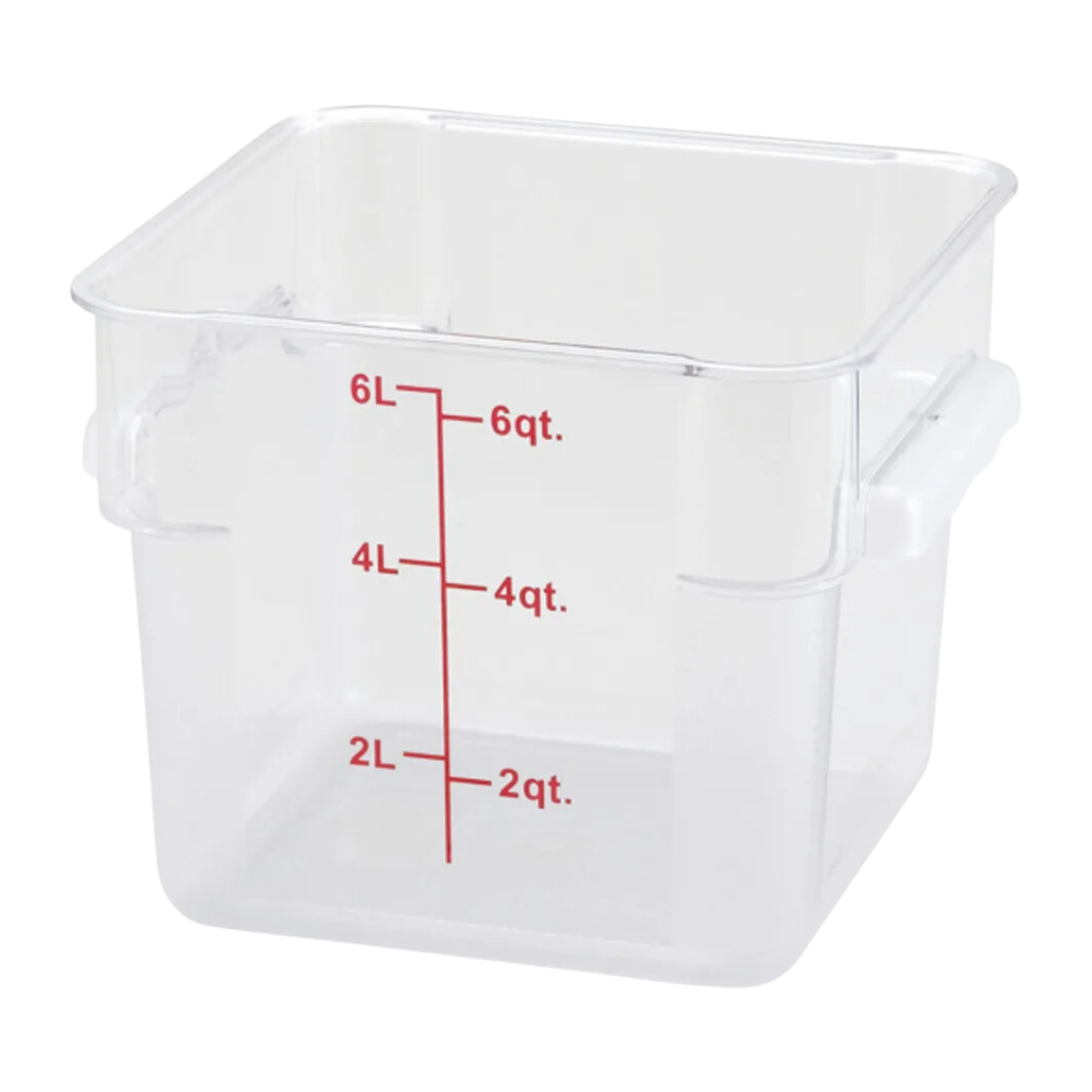 6 Quart Food Storage Container