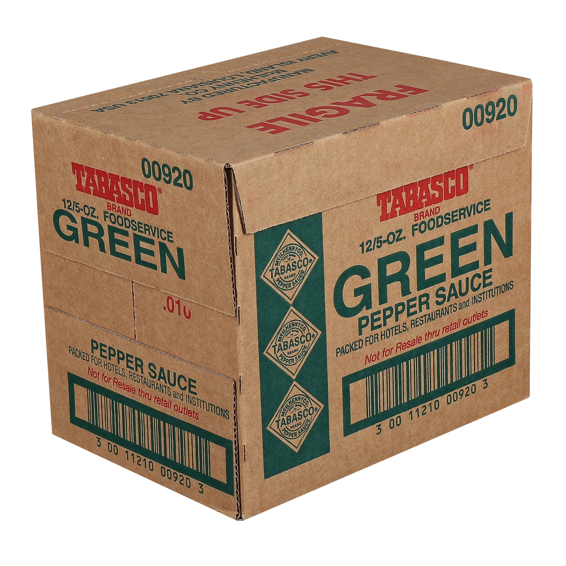 * Tabasco Green Pepper Sauce