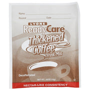 Thickened Coffee Powder Nectar Consistency