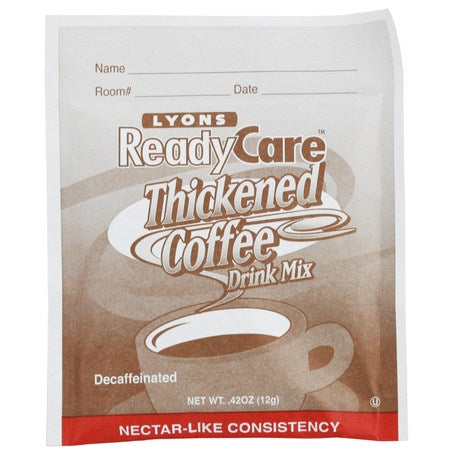 Thickened Coffee Powder Nectar Consistency