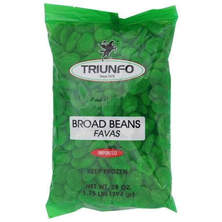 Unpeeled Fava Beans