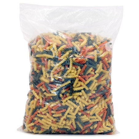 Tri-Color Spiral Pasta