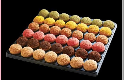 Assorted Filled Cream Puffs