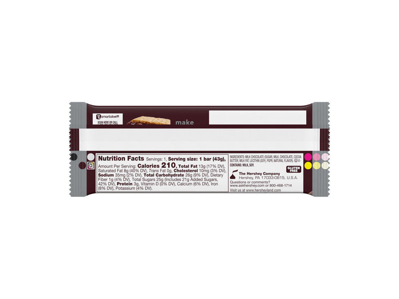 Hersheys Chocolate Bar 1.55oz