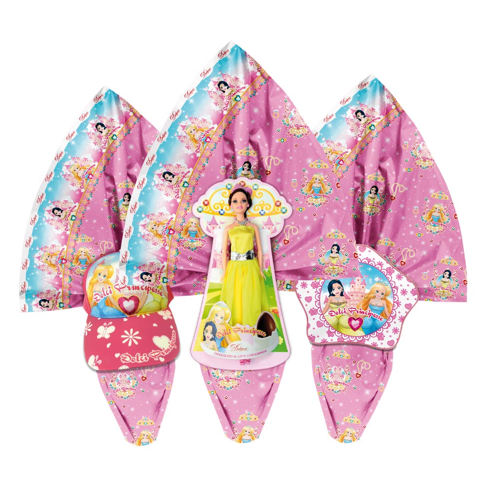 Princess Doll Chocolate Milk Eggs