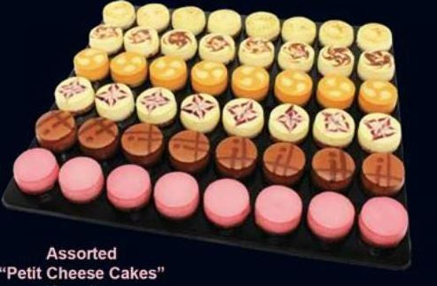 Assorted Cheesecake Petit Fours
