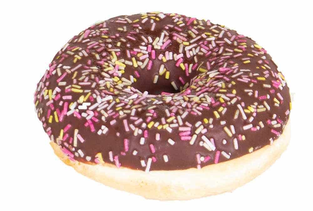 Sprinked Cocoa Doughnut