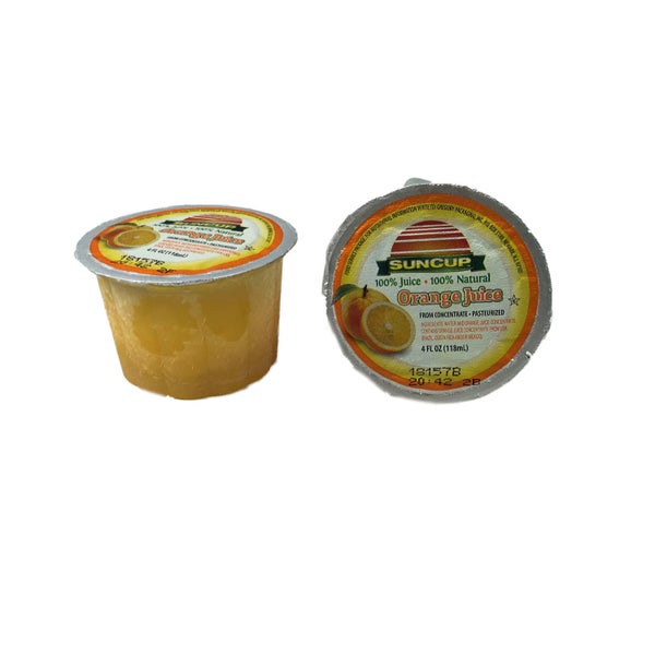 4oz Frozen Orange Juice Cup
