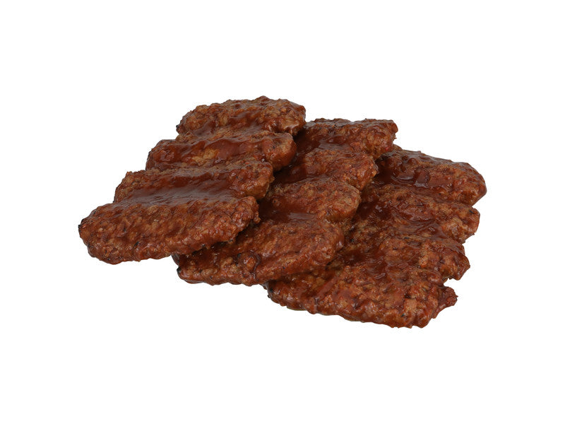 Beef Rib Pattie with Honey BBQ Sauce