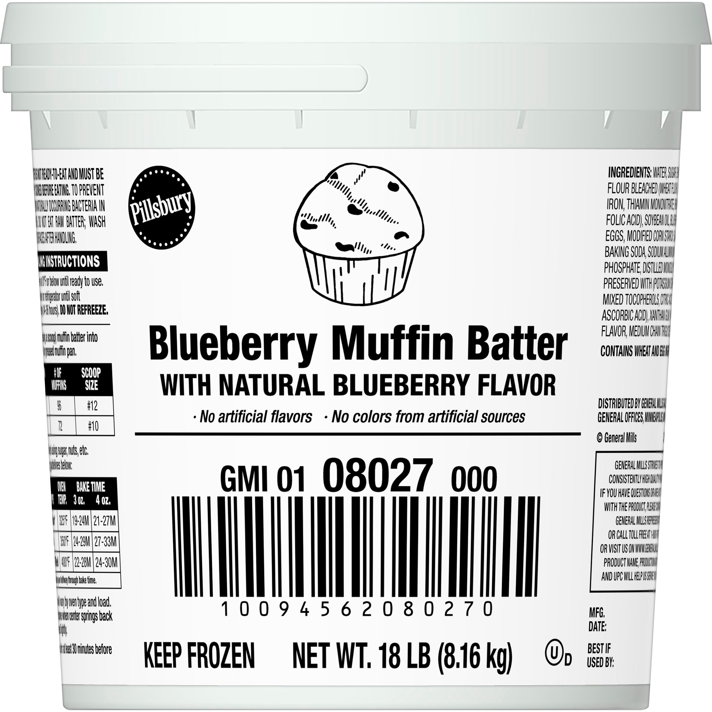 Muffin Batter Pail Frozen Blueberry