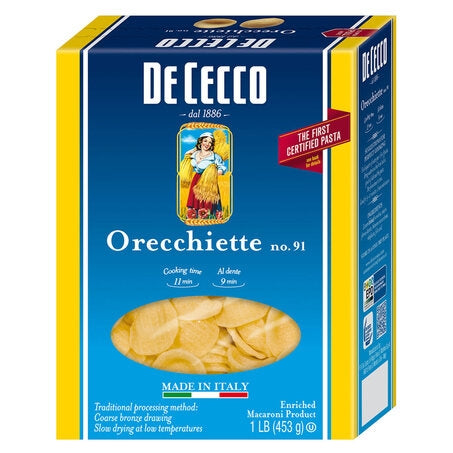 Orecchiette Pasta #91