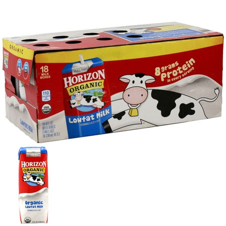 * Organic 1% Aseptic Milk