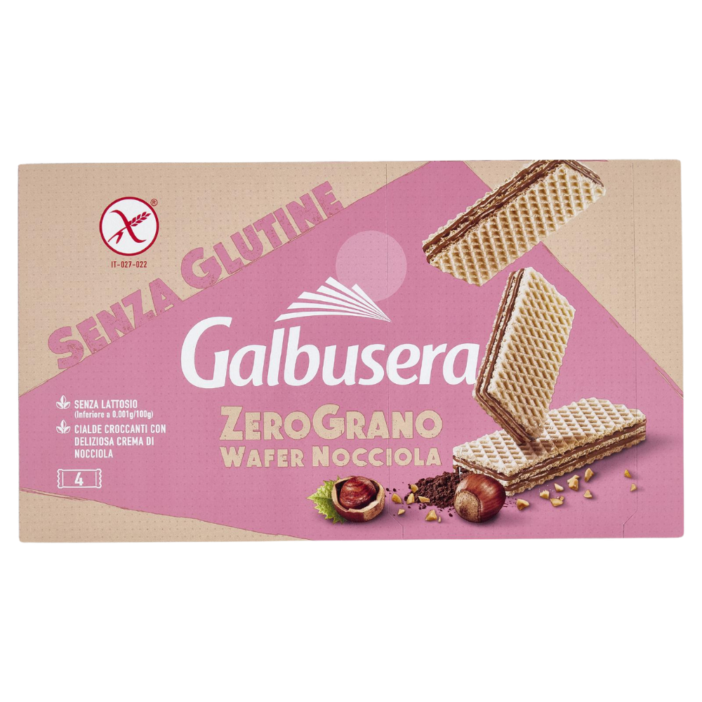 Wafers with Hazelnut Cream Gluten Free