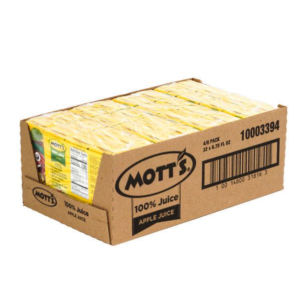 * Apple Juice Brick Pack 6.75oz