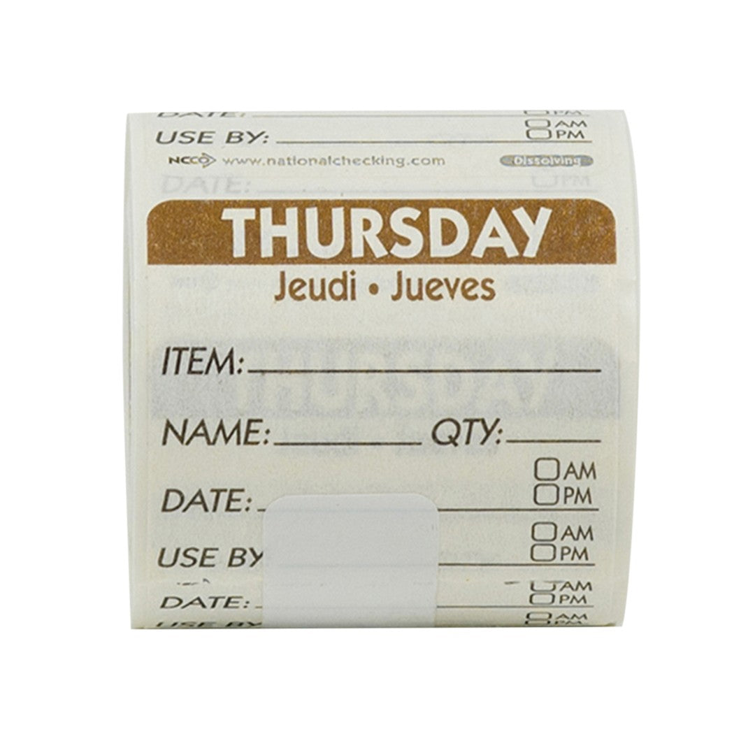 Labels Thursday