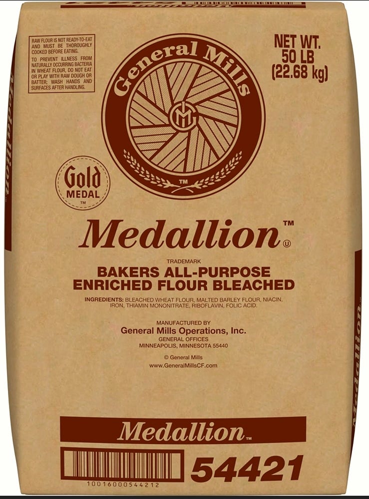 All Purpose Enriched Bleached Flour Vegan Kosher