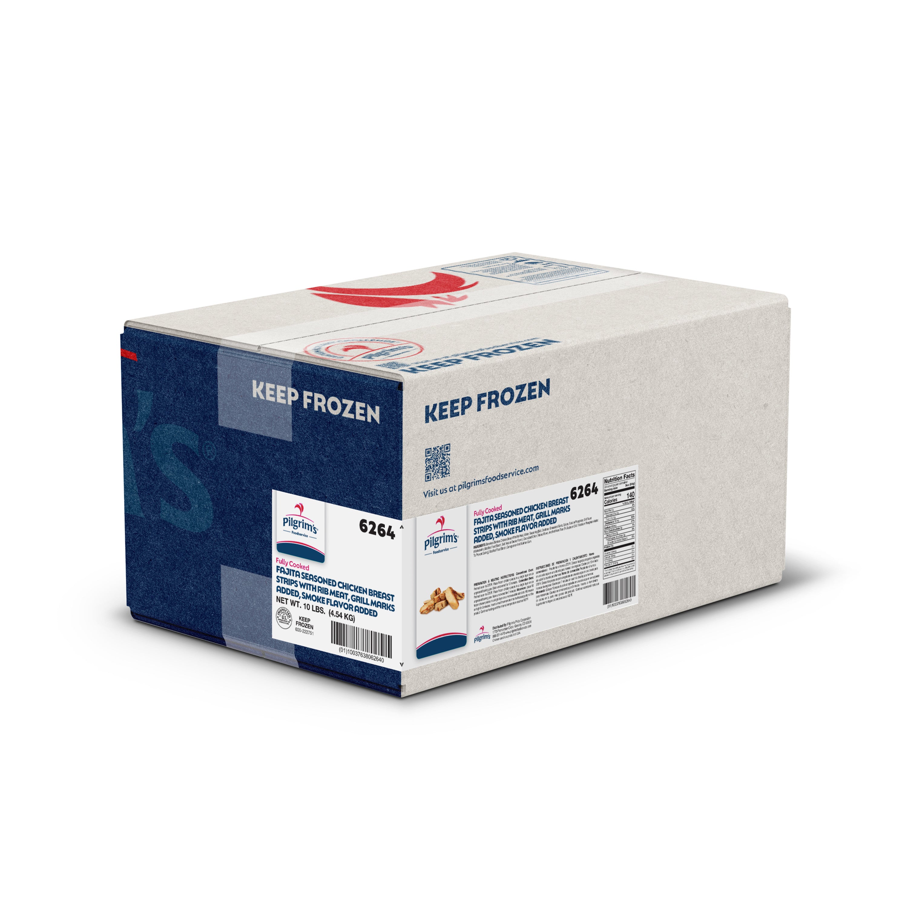 * Fajita Seasoned Chicken Breast Strip