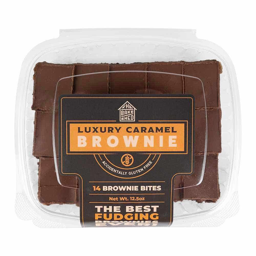 Luxury Caramel Brownie Bites Gluten Free