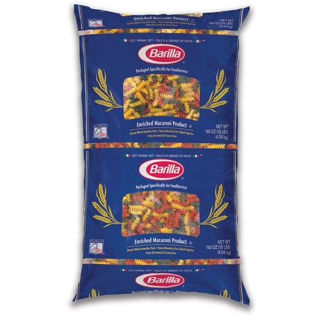 * Tri-Color Rotini Pasta